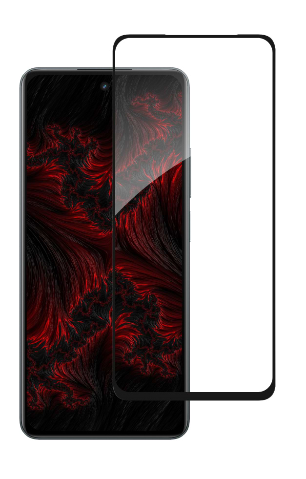 Защитное стекло для смартфона Intaleo 3D 9H for Realme C71 Black (1283126627316)